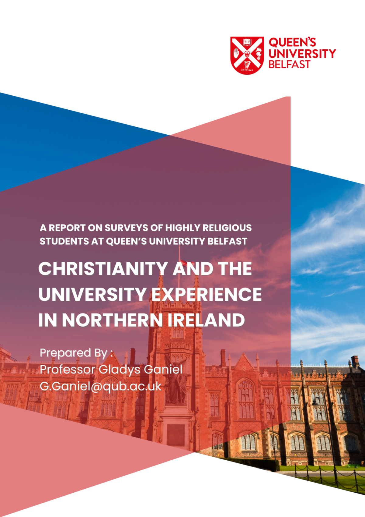 Religion & the University Experience in Britain and Northern Ireland with Mathew Guest and me …